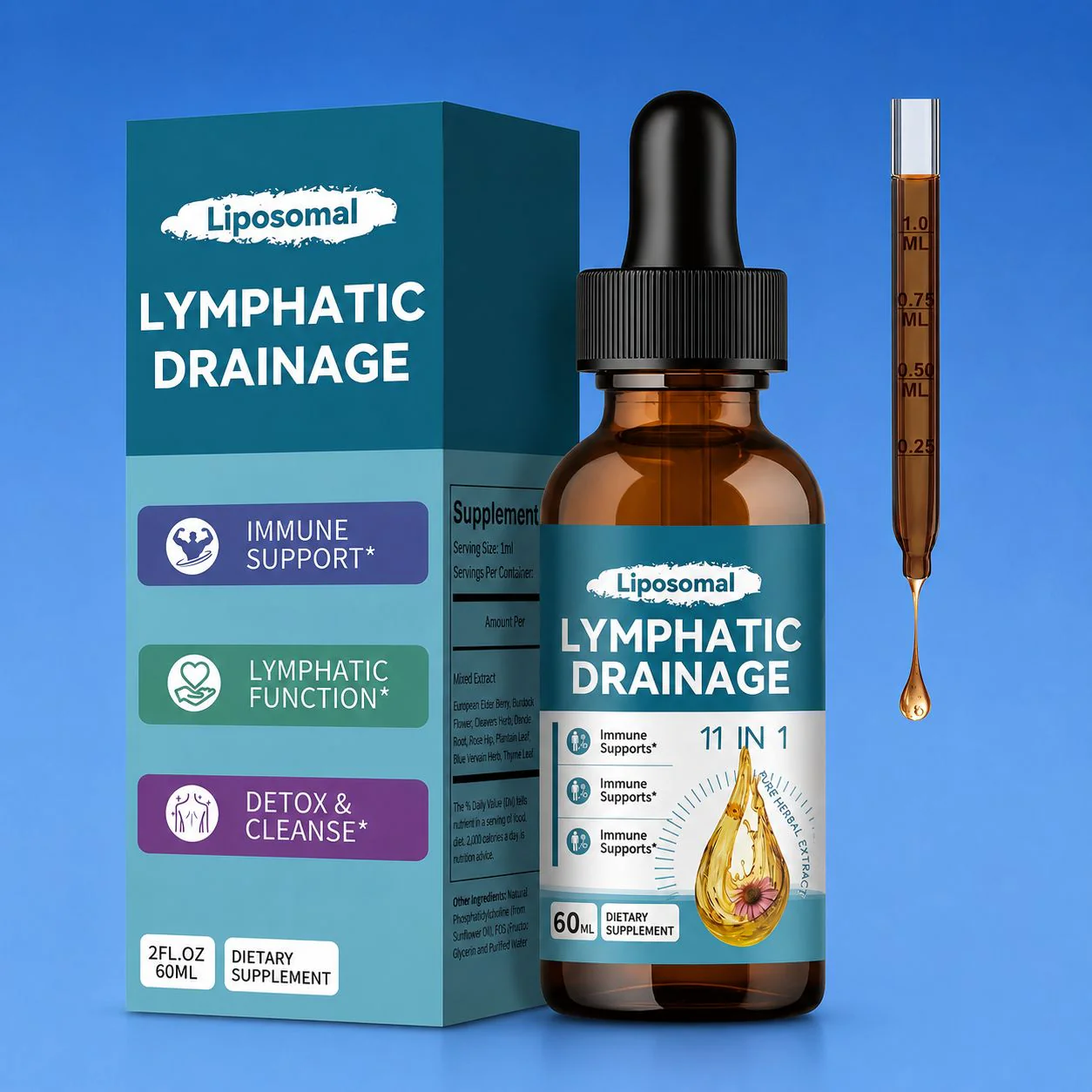 Liposomal Lymphatic Drainage Drops